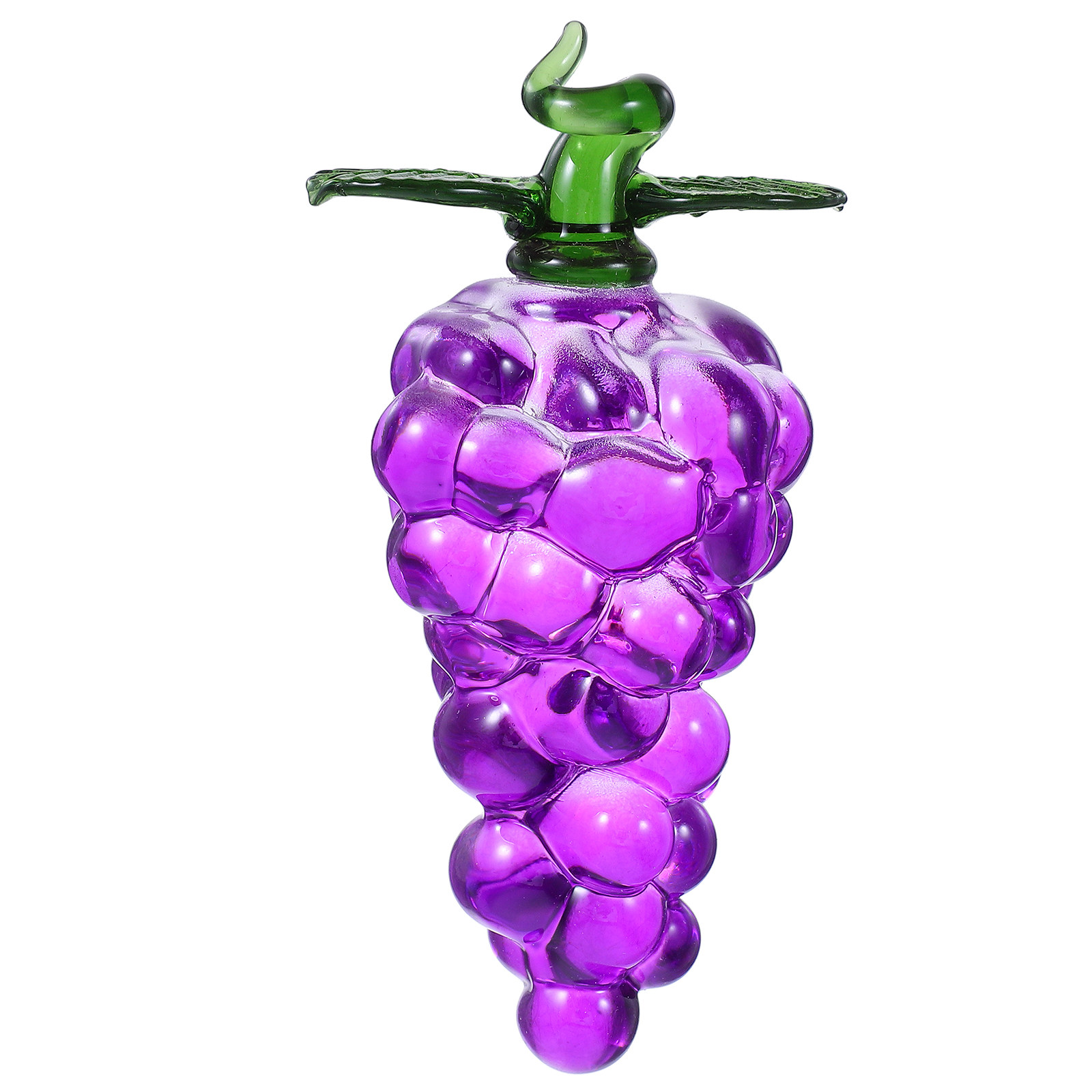 Paper Weight Crystal - Kristallen Druiven Kunstfruit Sculptuur Realistische Druiven