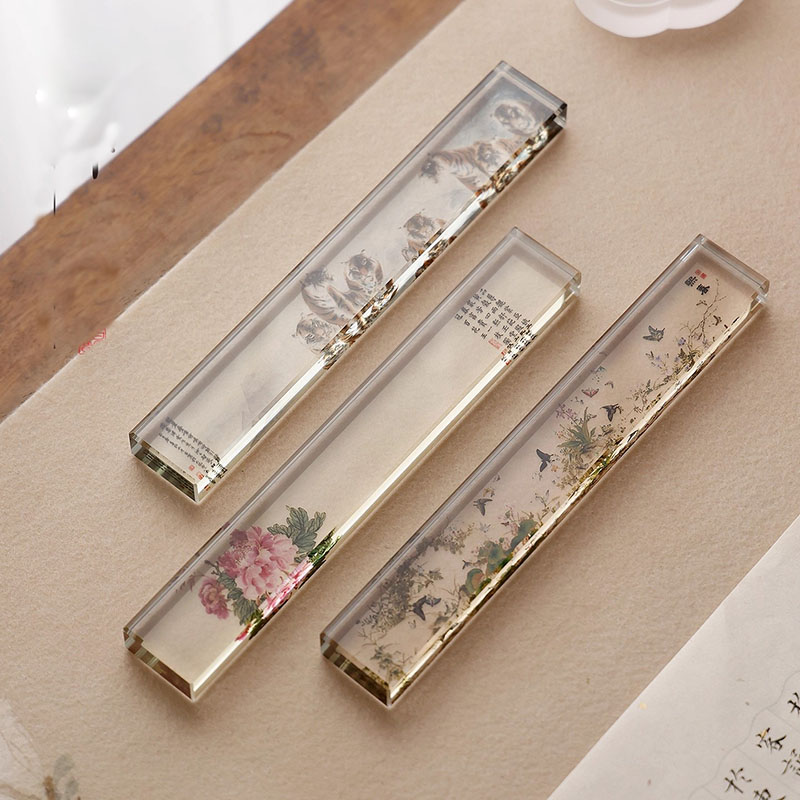 Paper Weight Crystal - 1 STKS Kristalglas Presse-papier voor Chinese