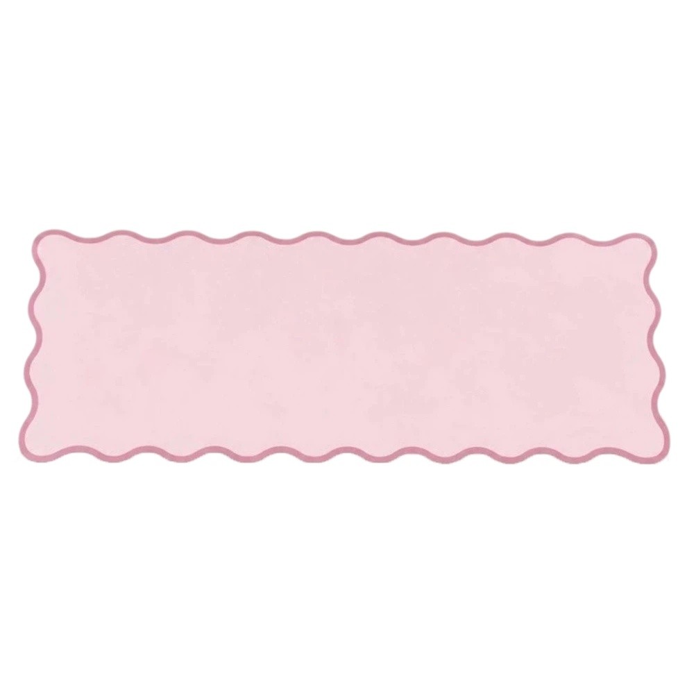 Leather Desk Pad - Zoete PU-lederen bureau-onderlegger, antislip, met golvende
