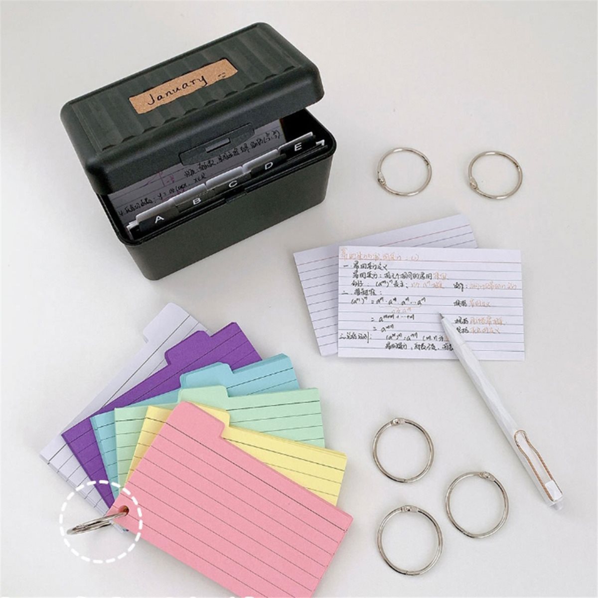 Index Card Holder - 828 Mega Sale 3x 5 Indexkaarthouderdoos