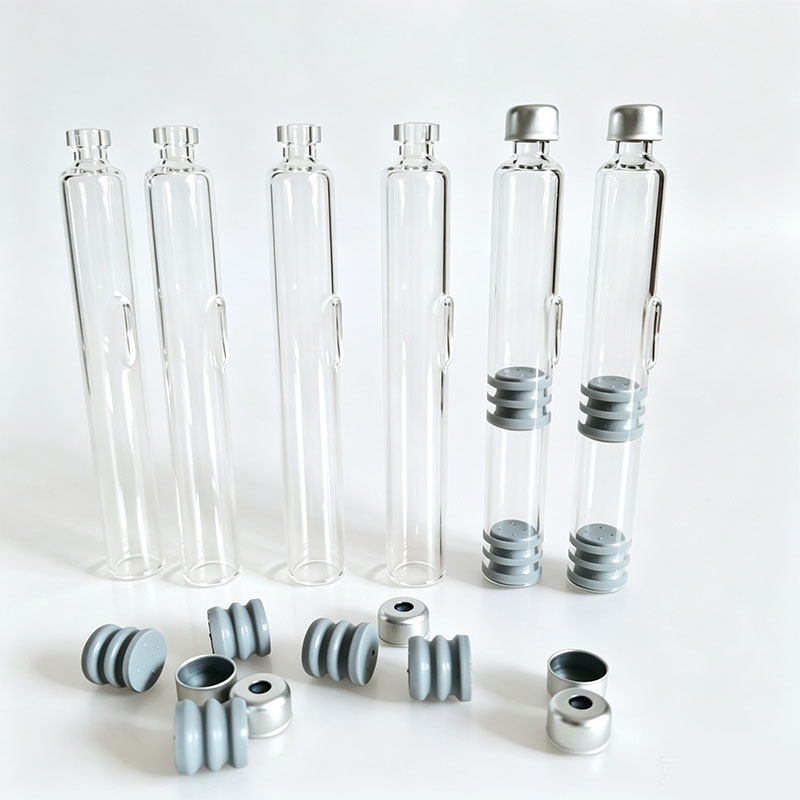 Fountain Pen Bottled Ink - 10/20 stuks Dubbelkamer Inktcartridgefles, 4ml Borosilicaat